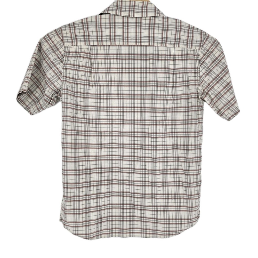 Carhartt Rugged Flex Relaxed Fit Midweight Canvas Short Sleeve Mens Shirt Medium - Picture 4 of 8